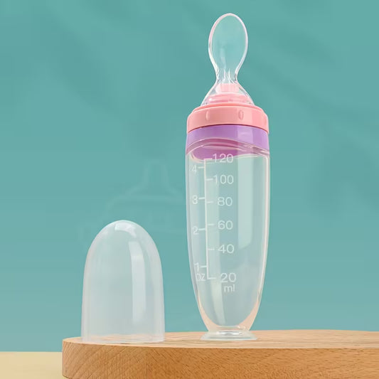 Squeeze Feeder with Detachable Spoon
