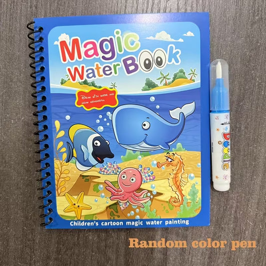 Magic Water Drawing Book