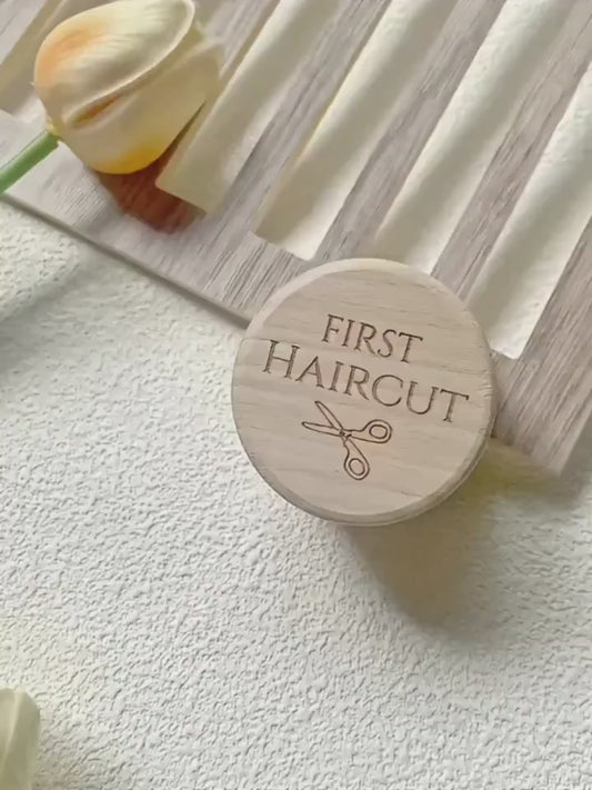 First Haircut Milestone Jar